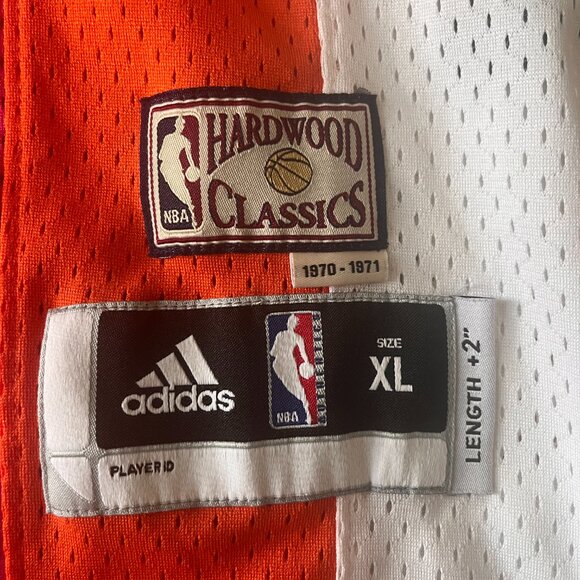 Adidas Miami Heat Dwayne Wade Hardwood Classics South Beach Basketball Jersey XL - Picture 2 of 5